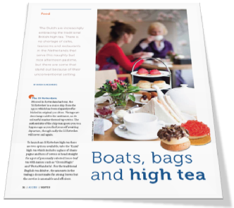 Boats, Bags and High Tea